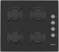 Gosso Aspendos Siyah Premium Ankastre Set